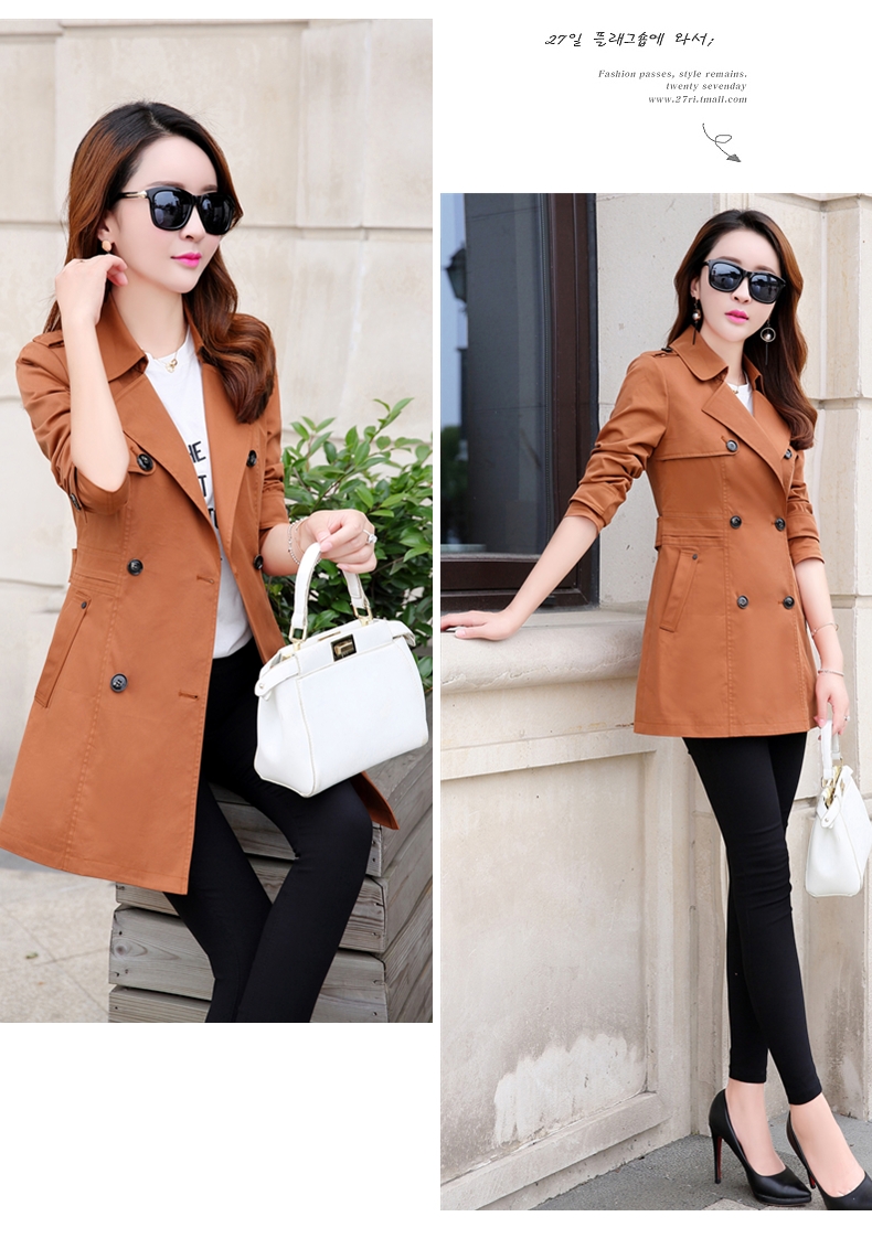 Trench pour femme en Polyester en Adhesif - Ref 3227682 Image 25