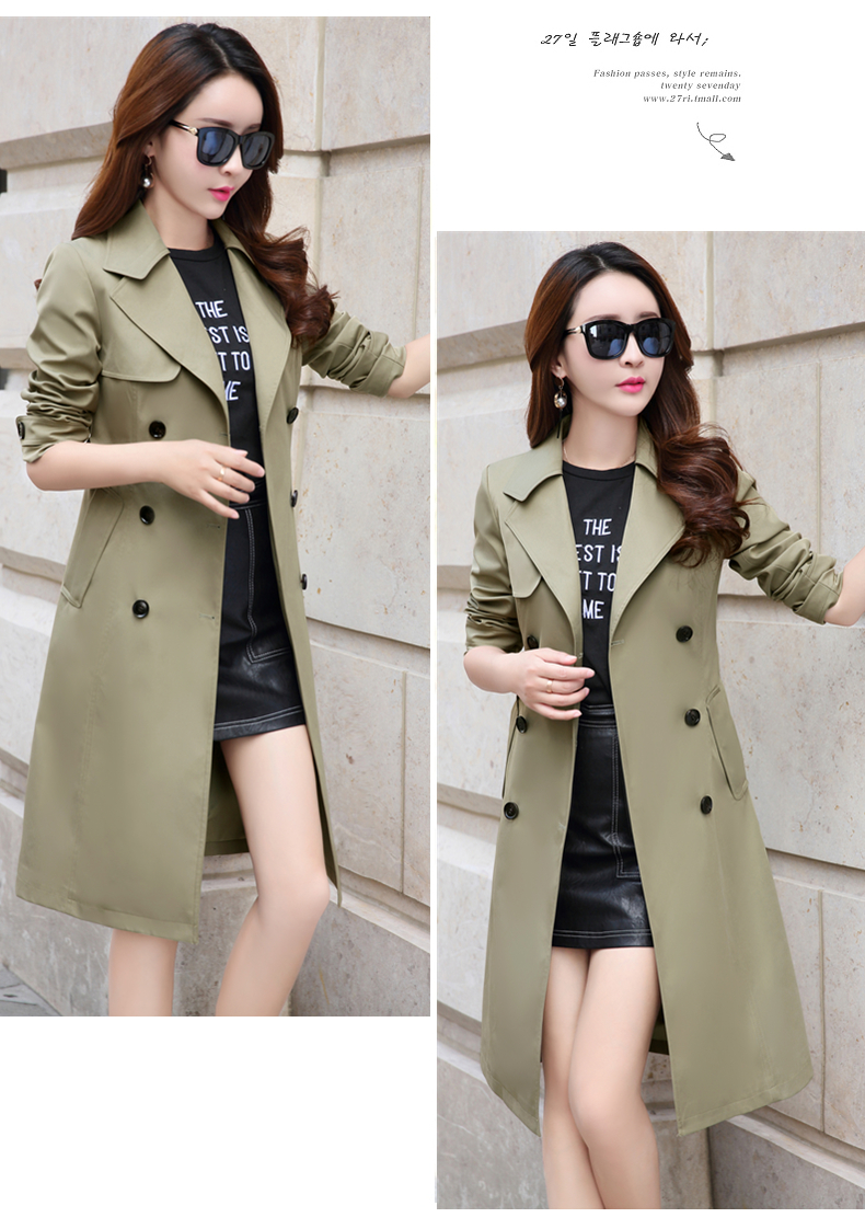 Trench pour femme en Polyester en Polyester - Ref 3227969 Image 26