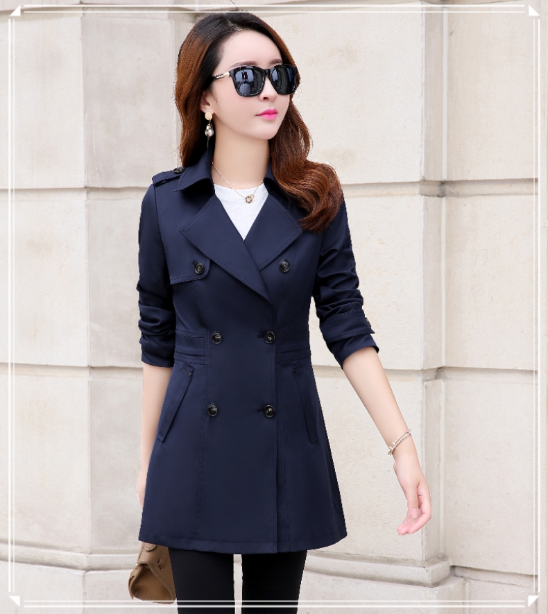 Trench pour femme en Polyester en Adhesif - Ref 3227682 Image 8