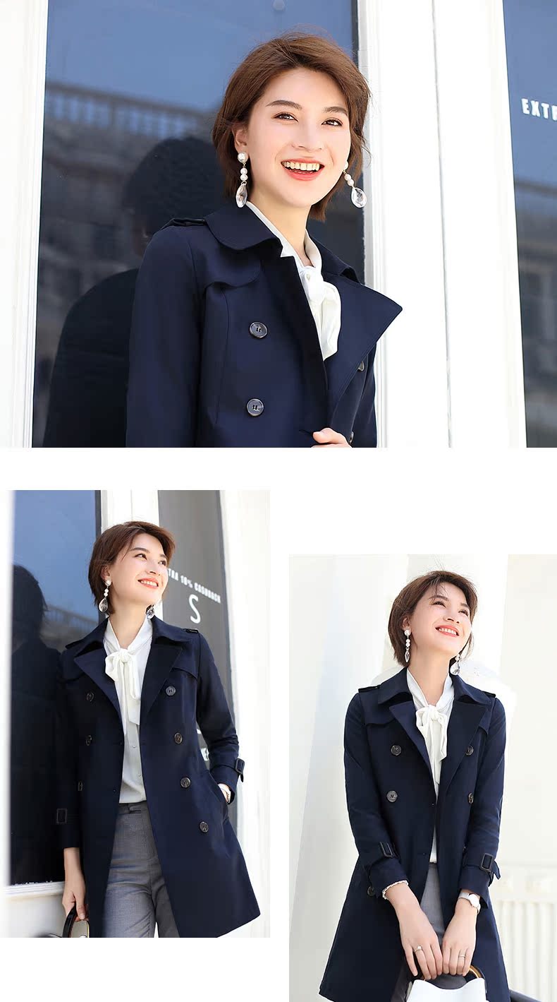 Trench pour femme en Coton en Coton - Ref 3226870 Image 21
