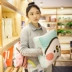 Phim hoạt hình Chick Napping Gối Gối Chăn kép Sử dụng Đệm Văn phòng Xe Sofa Gối Chăn Điều hòa Trở lại đệm / Bolsters