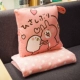 Phim hoạt hình Chick Napping Gối Gối Chăn kép Sử dụng Đệm Văn phòng Xe Sofa Gối Chăn Điều hòa