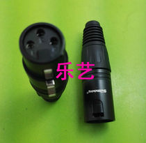 Soundtrump card Three-core Carnon plug 3 holes Standard Carnon Head Single sub-denominator