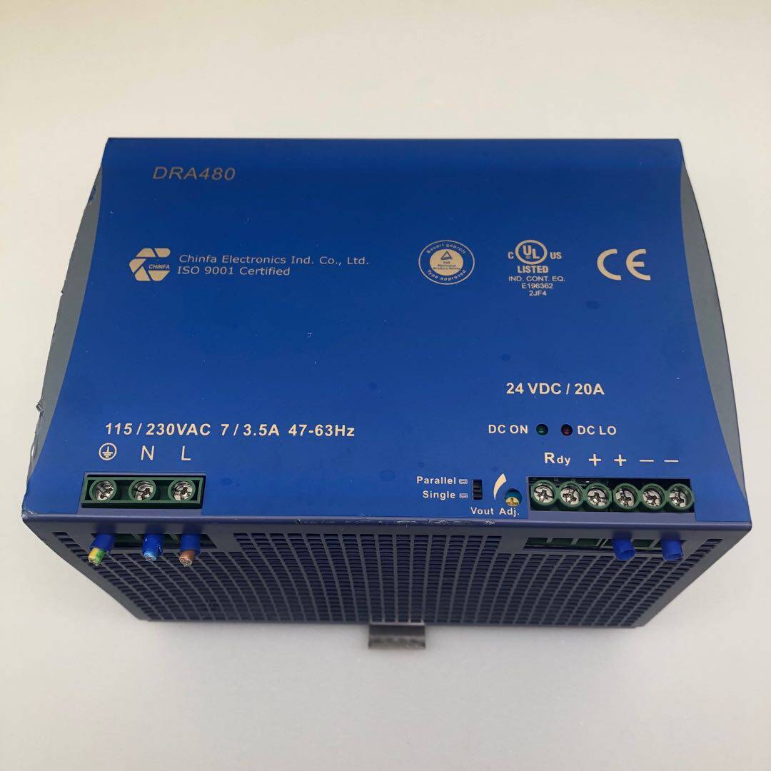 DRA480-24A rail power supply 24V20A switching power supply
