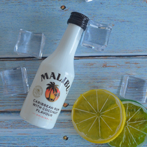 Marlebacon rum 50ml plastic bottle mini MALIBU wine baking collection
