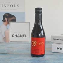 France imported wine version 187ml glass bottle in 2016 with the hands of the red decoration collection