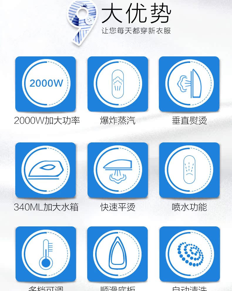 bàn là hơi nước lock&lock Haier điện sắt hộ gia đình mini hơi nước cầm tay sắt ủi nhỏ sắt công suất lớn công suất lớn - Điện sắt 	bàn ủi electrolux edi2004