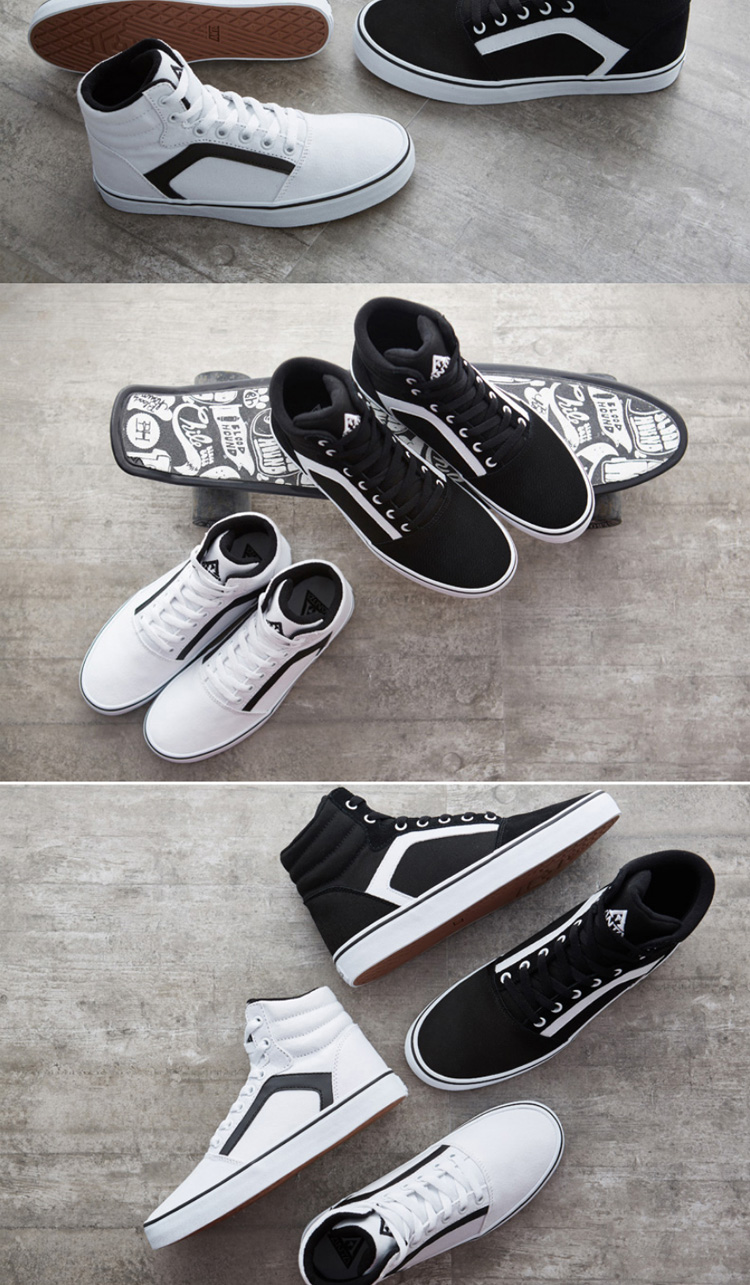 Giày Anta nữ giày vải cao gót 2018 thu đông mới giày nữ sneaker
