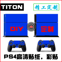 Custom DIY PS4 custom sticker pain sticker body sticker pain machine sticker film animation color sticker handle