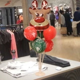 Рождественский декор, настольный воздушный шар, школьный макет для детского сада