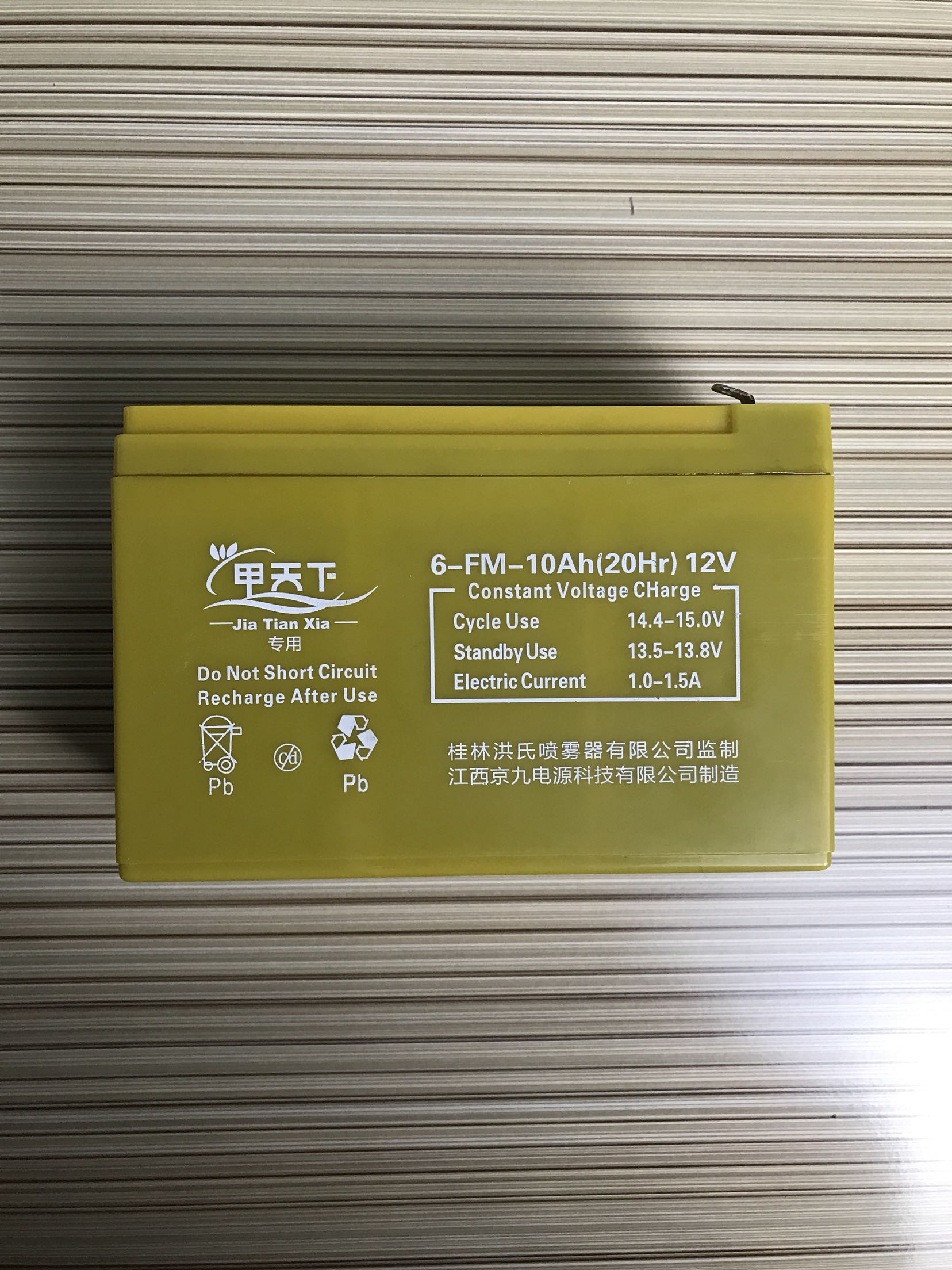 Guilin Hong's A world 12v10Ah battery