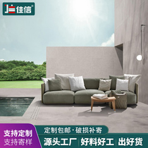 Nordic outdoor rattan sofa combination Nordic rattan leisure balcony sofa chair garden courtyard living room imitation rattan furniture