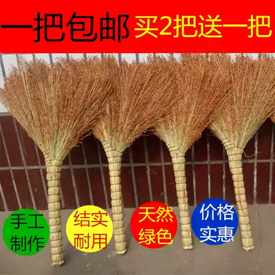Floor broom factory school sweeping broom sorghum seedling increase thick sweeping broom home broom single broom