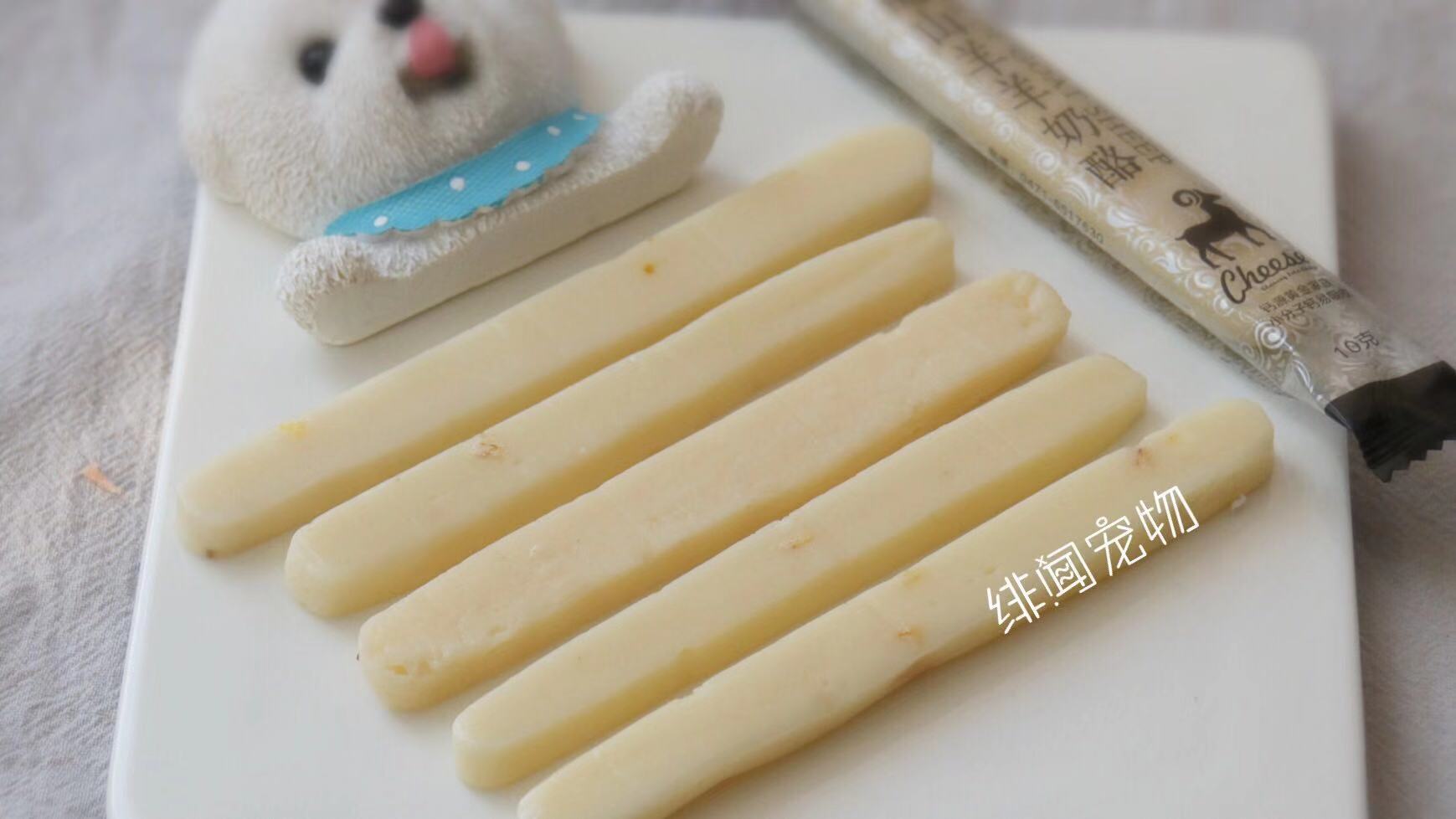 Yêu nhiều chó ăn vặt phô mai dải pudding dê phô mai hấp thụ tốt hơn thức ăn vật nuôi sữa dải canxi bổ sung - Đồ ăn vặt cho chó smartheart puppy