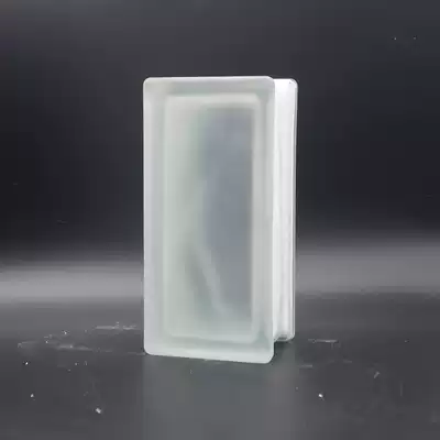 Factory direct frosted semi-clouded glass brick rectangular light transparent wall porch dressing room