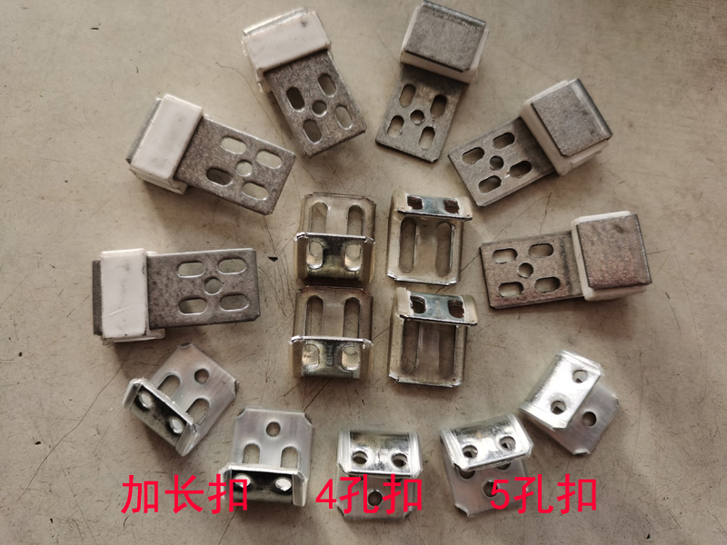 Sofa opening ring snake-shaped spring opening ring nail buckle high-quality sleeve rubber spring hairpin hand shot and extended buckle