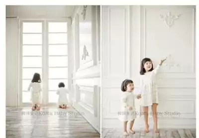 2018 new special photo studio photography props Wedding studio decoration design and production Korean children's real scene production