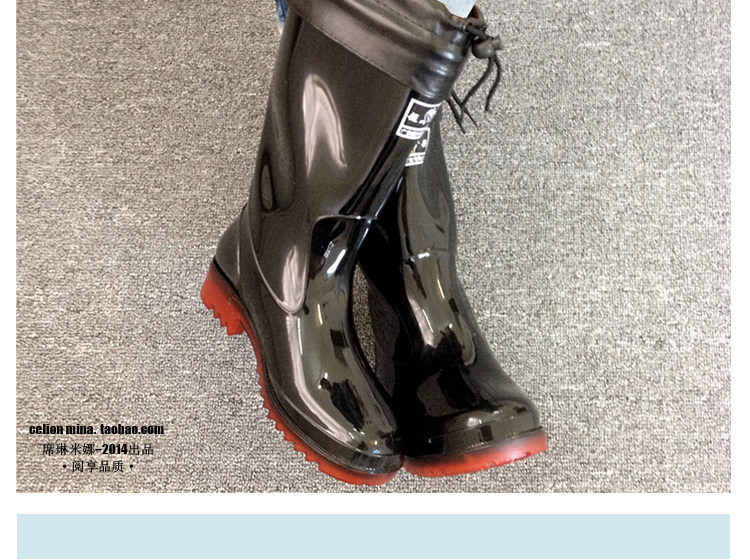 Chaussures - bottes caoutchouc homme pour hiver - semelle tendon - Ref 962812 Image 31