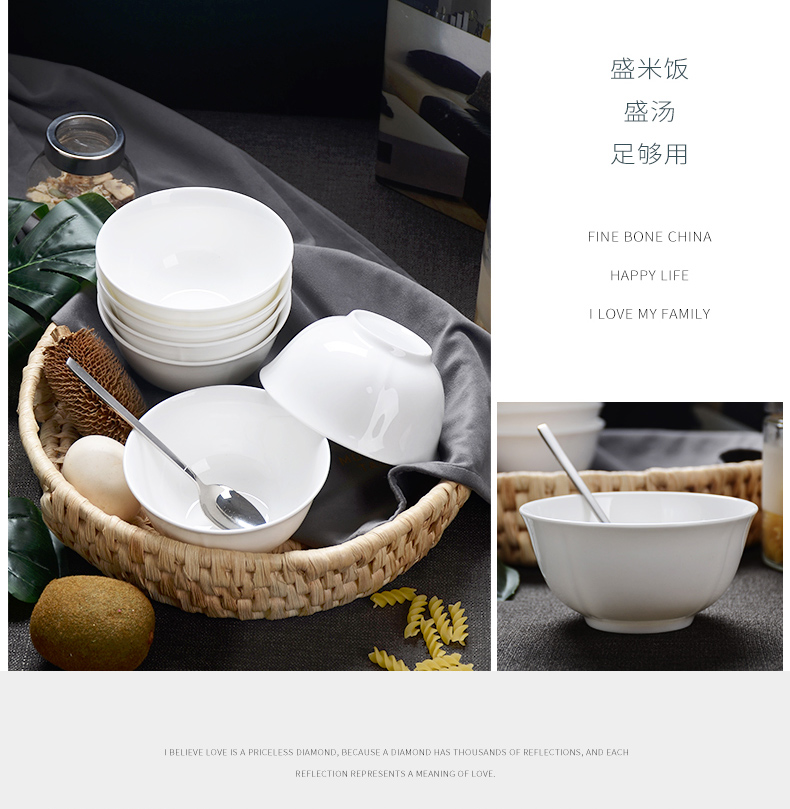Pure white ipads bowls with 10 m jobs 4.5 inches square ceramic bowl bowl white tall bowl serie rainbow such use