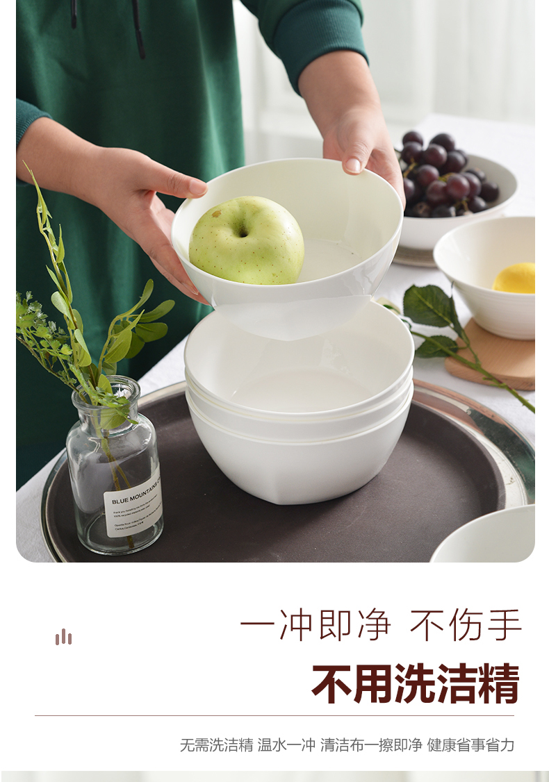 Pure white ipads bowls with four white ceramic bowl of soup bowl 7 inches deep bowl bowls big rainbow such as bowl bowl in the kitchen