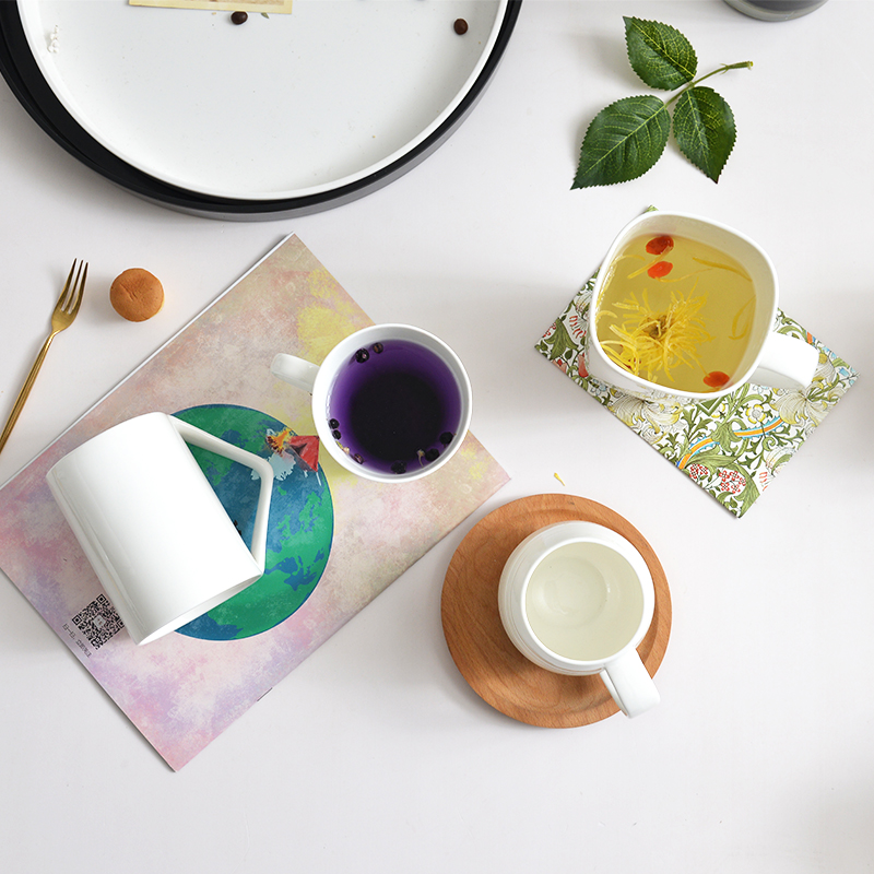 Ipads China porcelain mugs ultimately responds a cup of household contracted creative office picking, lovely fat cup coffee cup