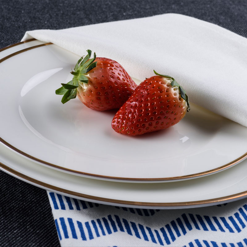 Ipads porcelain plate 10 inch European - style beefsteak plate of western - style food tableware suit ceramic disc soup dish 8 inch plate