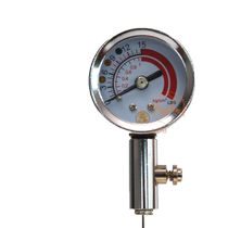 Football and basketball pressure gauges for teams school pressure gauges metal pressure gauges pointer ball pressure gauges