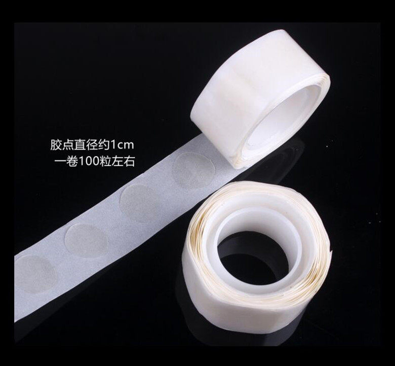 Wedding balloon glue point stickers card dispensing 100 capsules no trace double-sided glue balloon dots can be moved glue points