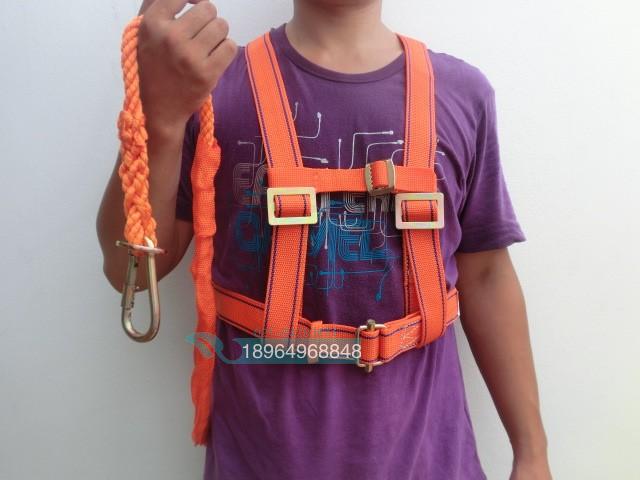 Value double back single rope safety belt Electrician safety belt Climbing safety belt High altitude safety belt 2 meters 3 meters 5 meters