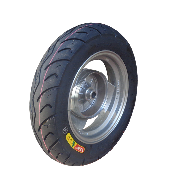 Wuyang 100 Honda Little Princess Xe tay ga bằng nhôm Bánh sau Joy 100 Vòng thép phía sau 2.50 * 10 - Vành xe máy vành nhôm xe máy