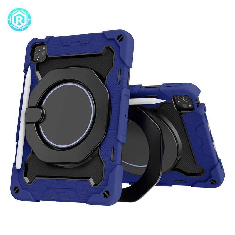 iPad Protective Case Pro 11inch Anti-Drop Air7 New 11Th Generation Children's 10Th Generation 10.2 Case Silicone Mini4 Full Coverage Suitable for Apple Tablet Ipad9 Protective Case Pro 12.9inch Anti-Bend Shell