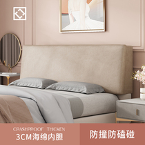Technology cloth bedside cushion Tatami soft bag transformation European bedside cover cover large backrest 2021 new