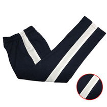 Spring summer and autumn new Korean trend black cotton sweatpants white wide straight casual men and women neutral pants students