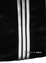 Spring and summer black three bars sports primary high school trousers white strip thin casual pants for men and women