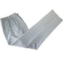 Custom 2019 spring summer cotton thin Terry pure color light gray daily sports pants school clothes pants students
