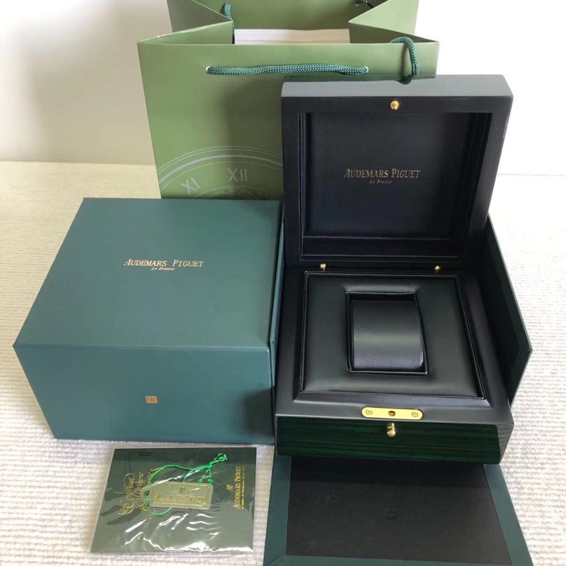 Audemars Piguet Classic High-End Watch Box Ap Original Watch Box Oak Series Watch Gift Box Lacquered Wooden Box Storage Box