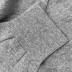 Hengyuanxiang quần cashmere của nam giới mùa thu và mùa đông rắn màu bó sát xà cạp một lớp đơn thuần cashmere hai sợi quần nhiệt nam - Quần nóng lên