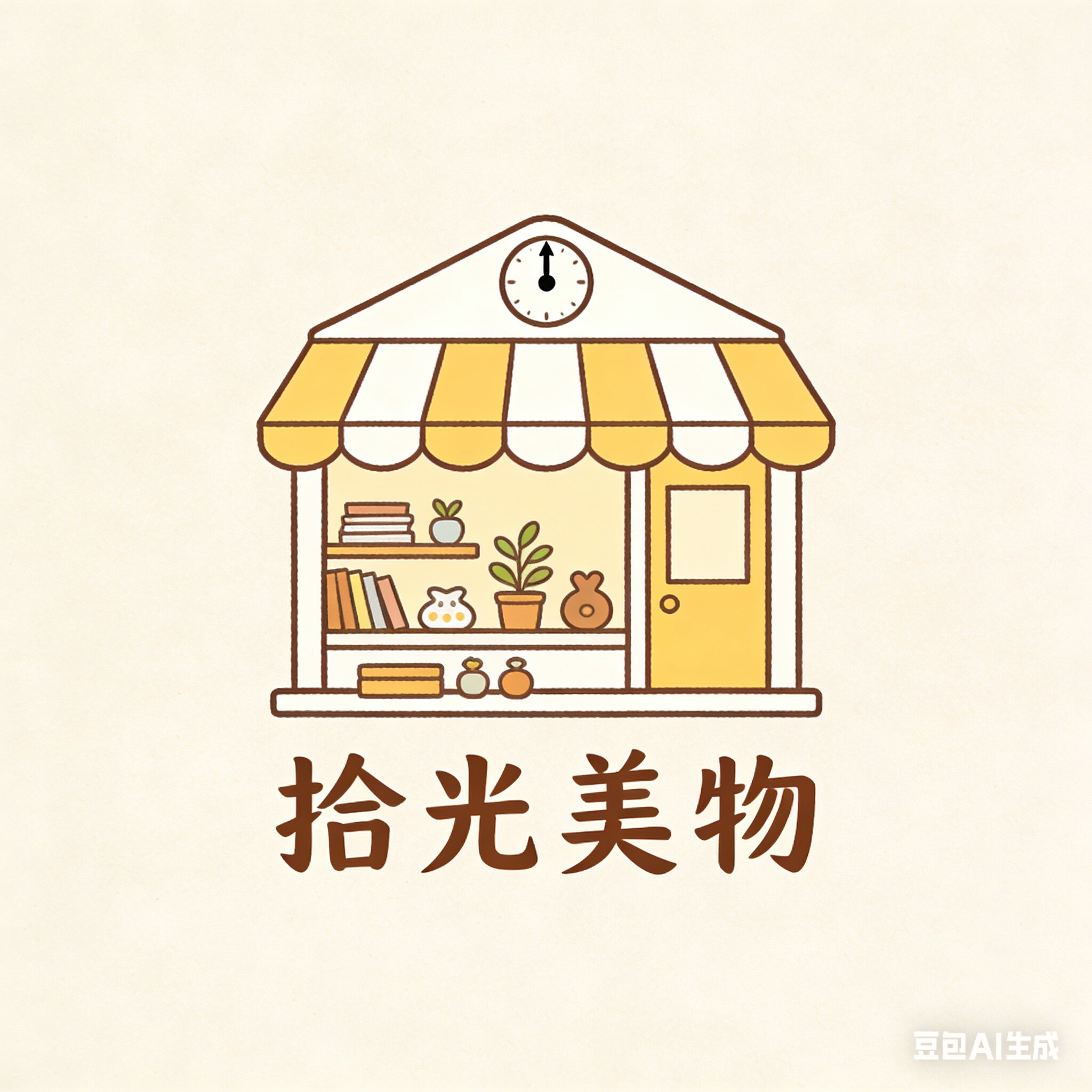 拾光美物的LOGO