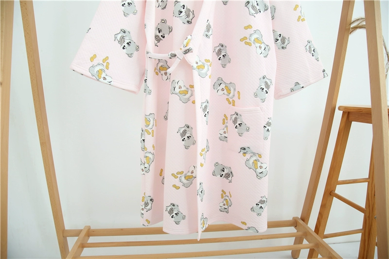 Áo choàng kimono Nhật Bản mùa thu và mùa đông phục vụ nhà bông