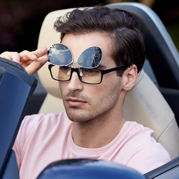 锐盾 防紫外线偏光太阳镜夹片 聚划算+天猫优惠券折后￥38包邮（￥48-10）多色可选