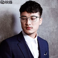 Kính 2018 mới dành cho nam hoàn toàn bằng titan siêu nhẹ full frame với kính có một số kính hoàn thành khung kính quang học giá kính cận