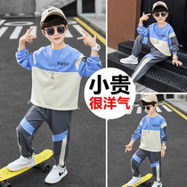 3 Childrens clothes 4 boys spring and Autumn suits 5 handsome 6 foreign style 7 boys 8 sports clothes 10 middle and older children 12 years old tide