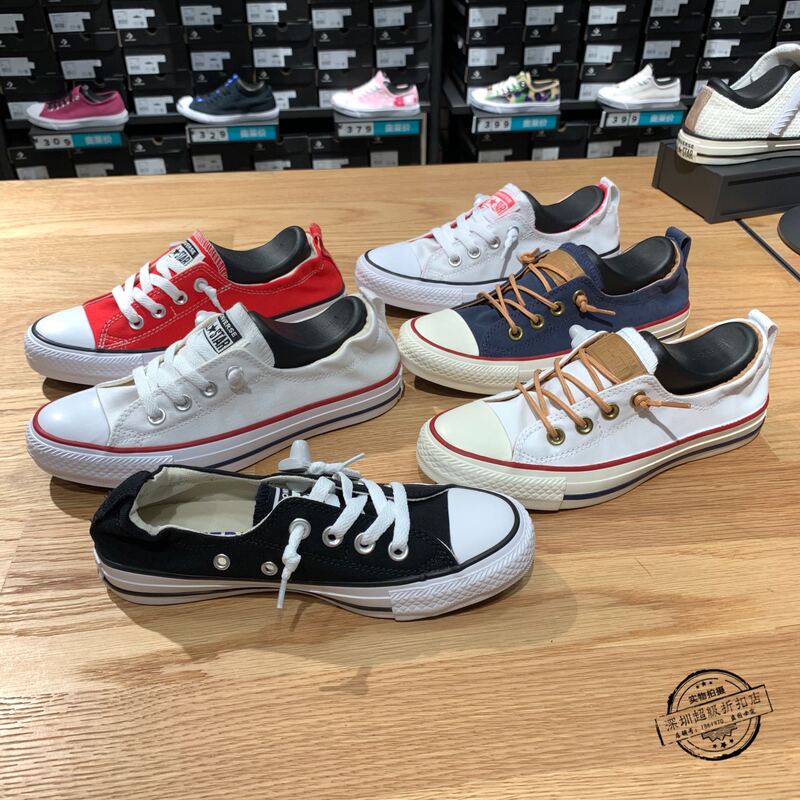 Converse New Women's Slip-On Casual Low-Top Canvas Shoes 537081C 570814C 570911C
