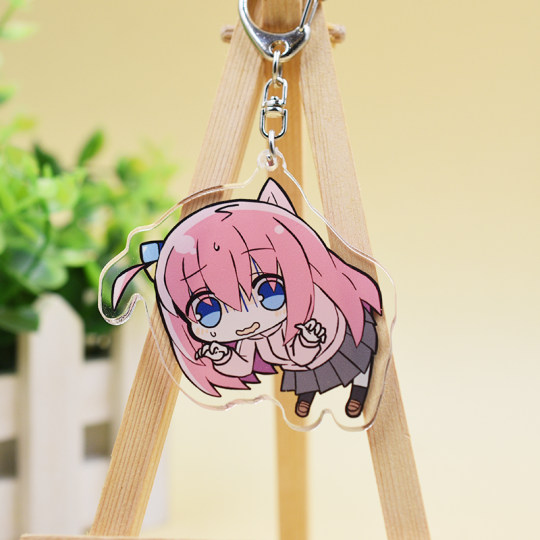 Lonely rock keychain Goto Duyamada Ryokita Yudai game anime two-dimensional peripheral pendant buckle