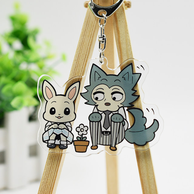 ເກມ Animation Rhapsody Keychain Beastars Regosi Luigi ເກມ Animation Pendant ສອງມິຕິ