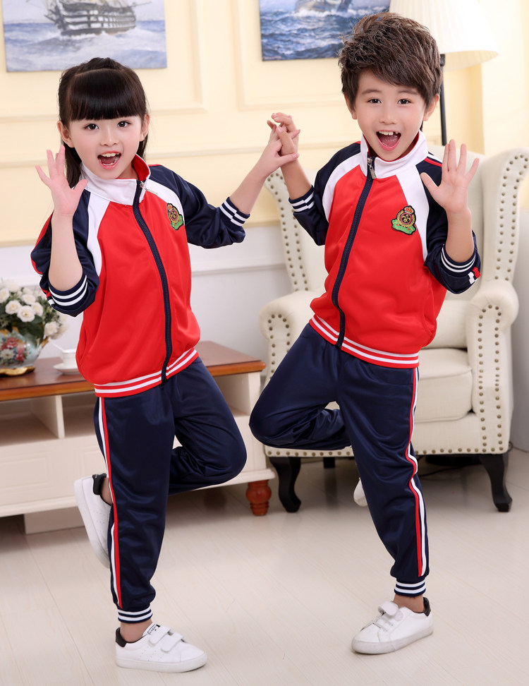 New kindergarten garden suit spring and autumn Inn Parent-Child Clothing School Uniform Children's Sports Group Performance Kinder