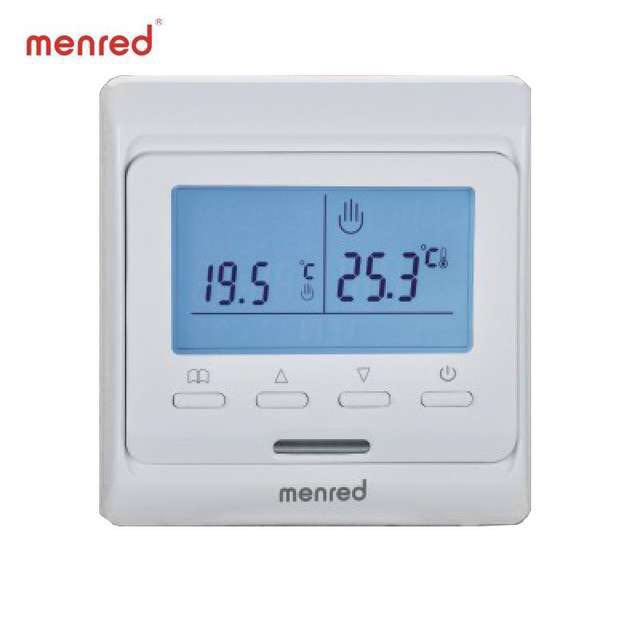 German menred Manrid E31 and E51.716 geothermal thermostat water floor heating switch electric heating film electric floor heating