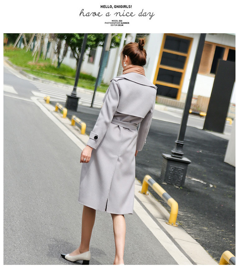 [钱多多] 17128 alpaca Albak làm bằng tay hai mặt áo cashmere áo áo phao nữ hàng hiệu