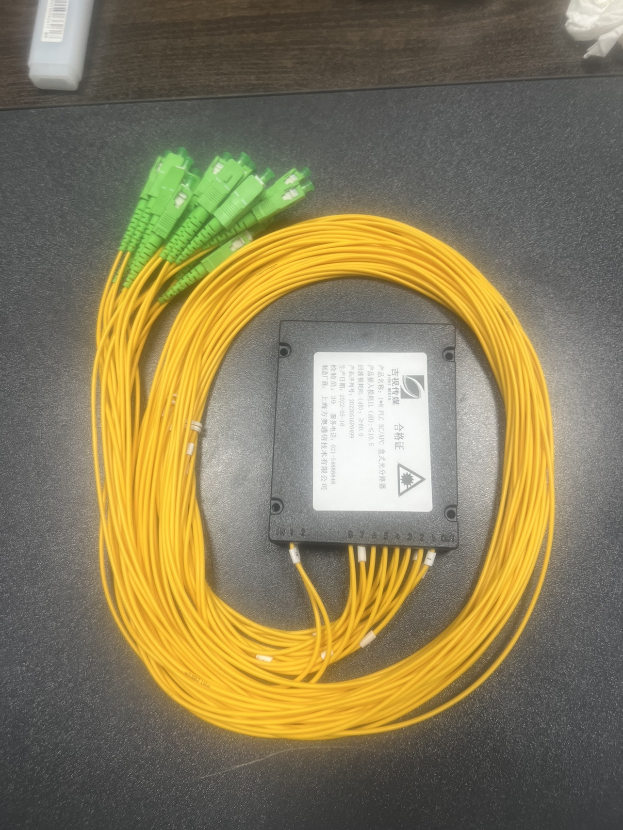 SC APC Splitter Box Tail Fiber Fiber Formula 1 - 2 - 4 - 8 - minute 8 - minute Segment Circuit Director