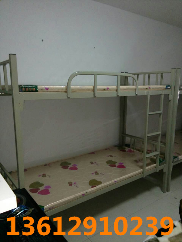 Sắt giường ký túc xá giường ngủ giường bunk giường khung kim loại giường có màn sắt dày giường Thâm Quyến - Giường giường gỗ đẹp